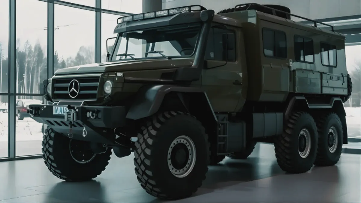 2026 Mercedes Unimog 6×6 Camper Unveiled