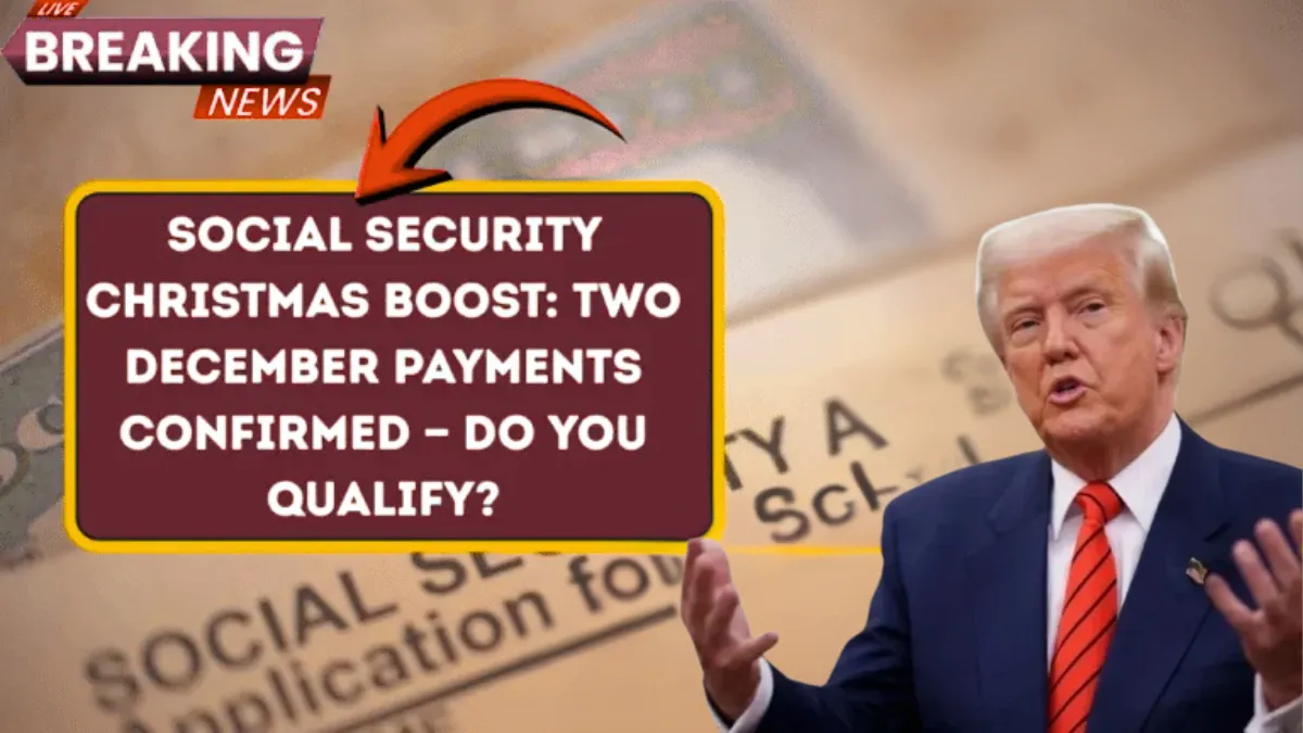 Social Security Christmas Boost